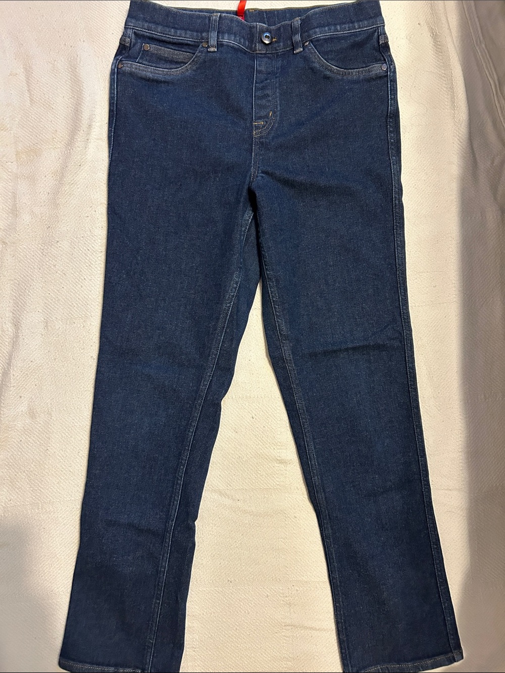 SPANX Indigo Straight-Leg Jeans